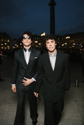 Javier Ambrosi and Javier Calvo at the Tom Ford Spring Summer 2027 Women’s Ready-to-Wear Collection fashion show during Paris Fashion Week (PFW) on September 30, 2026. Sam Delpech, Bestimage. Celebrities at the Tom Ford Spring Summer 2027 Women’s Ready-to-Wear Collection at Paris Fashion Week (PFW) on September 30, 2026, Paris, France  Copyright: xSamxDelpechx xBestimagexSamxDelpechx xBestimagex