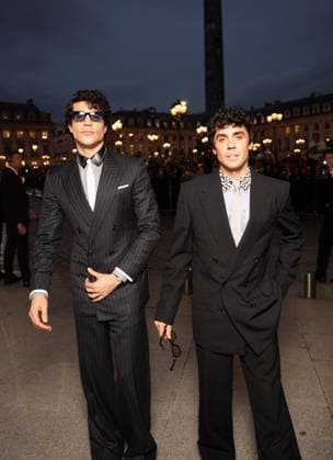 Javier Ambrosi and Javier Calvo at the Tom Ford Spring Summer 2027 Women’s Ready-to-Wear Collection fashion show during Paris Fashion Week (PFW) on September 30, 2026. Sam Delpech, Bestimage. Celebrities at the Tom Ford Spring Summer 2027 Women’s Ready-to-Wear Collection at Paris Fashion Week (PFW) on September 30, 2026, Paris, France  Copyright: xSamxDelpechx xBestimagexSamxDelpechx xBestimagex