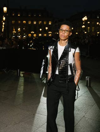 Kai Isaiah Jamal at the Tom Ford Spring Summer 2027 Women’s Ready-to-Wear Collection fashion show during Paris Fashion Week (PFW) on September 30, 2026. Sam Delpech, Bestimage. Celebrities at the Tom Ford Spring Summer 2027 Women’s Ready-to-Wear Collection at Paris Fashion Week (PFW) on September 30, 2026, Paris, France  Copyright: xSamxDelpechx xBestimagexSamxDelpechx xBestimagex