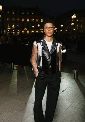 Kai Isaiah Jamal at the Tom Ford Spring Summer 2027 Women’s Ready-to-Wear Collection fashion show during Paris Fashion Week (PFW) on September 30, 2026. Sam Delpech, Bestimage. Celebrities at the Tom Ford Spring Summer 2027 Women’s Ready-to-Wear Collection at Paris Fashion Week (PFW) on September 30, 2026, Paris, France  Copyright: xSamxDelpechx xBestimagexSamxDelpechx xBestimagex