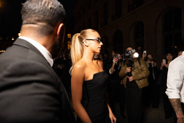 Tate McRae at the Tom Ford Spring Summer 2027 Women’s Ready-to-Wear Collection fashion show during Paris Fashion Week (PFW) on September 30, 2026. Sam Delpech, Bestimage. Celebrities at the Tom Ford Spring Summer 2027 Women’s’s Ready-to-Wear Collection at Paris Fashion Week (PFW) on September 30, 2026, Paris, France  Copyright: xSamxDelpechx xBestimagexSamxDelpechx xBestimagex