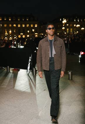 Damson Idris at the Tom Ford Spring Summer 2027 Women’s Ready-to-Wear Collection fashion show during Paris Fashion Week (PFW) on September 30, 2026. Sam Delpech, Bestimage. Celebrities at the Tom Ford Spring Summer 2027 Women’s Ready-to-Wear Collection at Paris Fashion Week (PFW) on September 30, 2026, Paris, France  Copyright: xSamxDelpechx xBestimagexSamxDelpechx xBestimagex