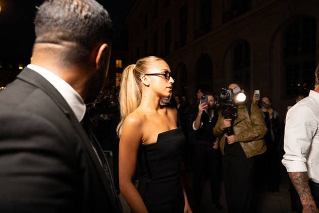 Tate McRae at the Tom Ford Spring Summer 2027 Women’s Ready-to-Wear Collection fashion show during Paris Fashion Week (PFW) on September 30, 2026. Sam Delpech, Bestimage. Celebrities at the Tom Ford Spring Summer 2027 Women’s’s Ready-to-Wear Collection at Paris Fashion Week (PFW) on September 30, 2026, Paris, France  Copyright: xSamxDelpechx xBestimagexSamxDelpechx xBestimagex