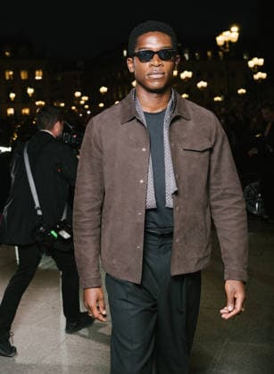 Damson Idris at the Tom Ford Spring Summer 2027 Women’s Ready-to-Wear Collection fashion show during Paris Fashion Week (PFW) on September 30, 2026. Sam Delpech, Bestimage. Celebrities at the Tom Ford Spring Summer 2027 Women’s’s Ready-to-Wear Collection at Paris Fashion Week (PFW) on September 30, 2026, Paris, France  Copyright: xSamxDelpechx xBestimagexSamxDelpechx xBestimagex