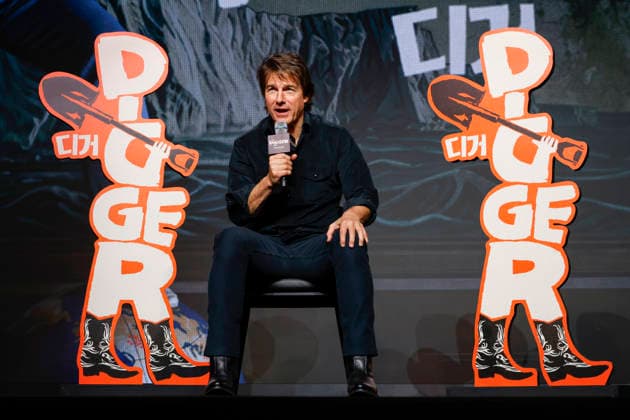 US actor Tom Cruise promotes new film Digger in South Korea US actor Tom Cruise speaks during a press conference for the movie Digger in Seoul, South Korea, on October 1, 2026. Marking his 13th promotional visit to the country, Cruise stars as eccentric billionaire Digger Rockwell in director Alejandro G. Inarritu s satirical disaster drama. Seoul South Korea  Copyright: xMatrixxImagesx xJungxUi-Chelx