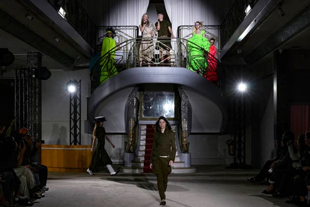 Vaquera Women s Ready-to-Wear Spring Summer 2027 Collection Fashion Show during Paris Fashion Week on September 30, 2026, in Paris, France  Copyright: xAgencex xBestimagexAgencex xBestimagex