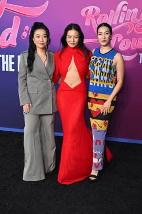 Sherry Cola, Christine Ko, and Kara Wang at the world premiere of the feature film *Rolling Loud The Movie* at the United Artists Theatre in Los Angeles, September 30, 2026 Foto:xD.xStarbuckx xFuturexImagex loud_6948