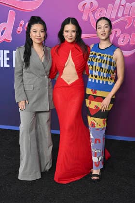 Sherry Cola, Christine Ko, and Kara Wang at the world premiere of the movie *Rolling Loud The Movie* at the United Artists Theater in Los Angeles, September 30, 2026 Foto:xD.xStarbuckx xFuturexImagex loud_6949