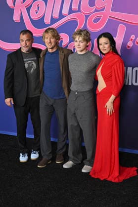 Jeremy Garelick, Owen Wilson, Christian Convery, and Christine Ko at the world premiere of the film *Rolling Loud The Movie* at the United Artists Theatre in Los Angeles, September 30, 2026 Foto:xD.xStarbuckx xFuturexImagex loud_6988
