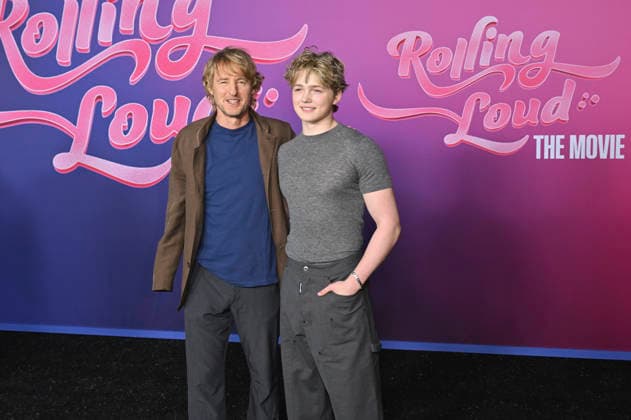 Owen Wilson and Christian Convery at the world premiere of the movie *Rolling Loud The Movie* at the United Artists Theatre in Los Angeles, September 30, 2026 Foto:xD.xStarbuckx xFuturexImagex loud_6999