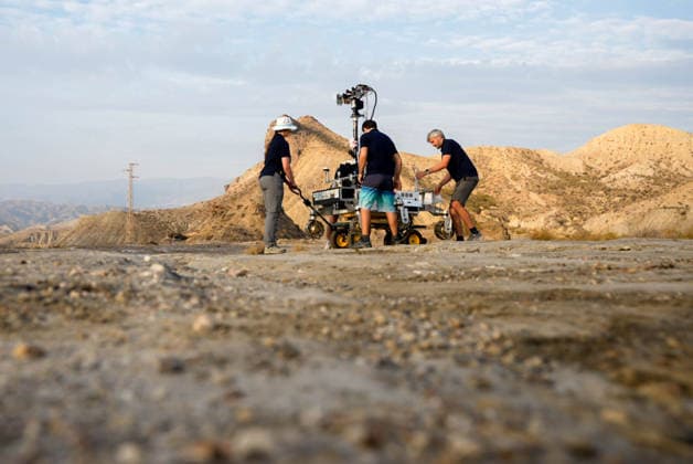 ESA Tests the Charlie Mars Rover from the ExoMars Rosalind Franklin Mission in Tabernas Images of the Charlie Mars rover in the Tabernas Desert October 1, 2026, in Tabernas, Almería, Andalusia, Spain The European Space Agency (ESA) is conducting field tests of the Charlie Mars rover in Tabernas, Almería, with the goal of testing technologies and operations that will be relevant to the ExoMars Rosalind Franklin mission, designed to explore the surface of Mars October 1, 2026 Marian Leó Almería, Andalusia Almería, Andalusia Spain Copyright: xMarianxLeonx 7812219