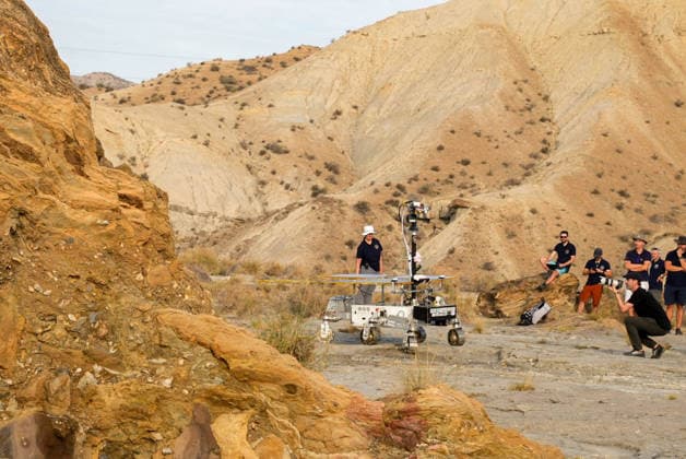 ESA Tests the Charlie Mars Rover from the ExoMars Rosalind Franklin Mission in Tabernas Images of the Charlie Mars rover in the Tabernas Desert October 1, 2026, in Tabernas, Almería, Andalusia, Spain The European Space Agency (ESA) is conducting field tests of the Charlie Mars rover in Tabernas, Almería, with the goal of testing technologies and operations that will be relevant to the ExoMars Rosalind Franklin mission, designed to explore the surface of Mars October 1, 2026 Marian Leó Almería, Andalusia Almería, Andalusia Spain Copyright: xMarianxLeonx 7812278
