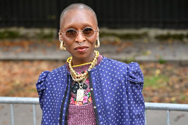PFW Chloe Outside Arrivals JR Cynthia Erivo arriving at the Chloe show during Paris Fashion Week, in Paris, France on 1 October 2026. Photo by Julien Reynaud APS-Medias ABACAPRESS.COM Paris France  Copyright: xReynaudxJulien APS-Medias ABACAx