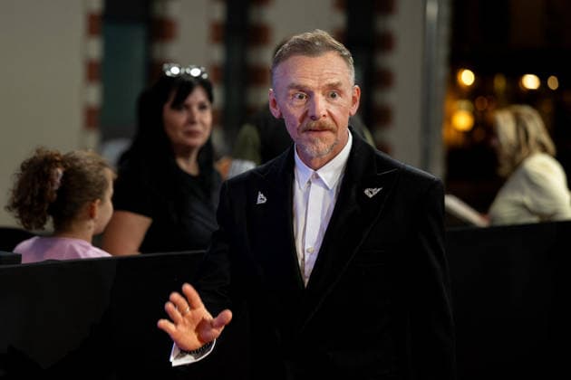 8th Cineroman Festival - Only What We Carry Red Carpet - Nice Simon Pegg attends the red carpet for Jamie Adams s film Only what we carry at the Cineroman festival, dedicated exclusively to films adapted from literary work, in Pathe Gare du Sud in Nice, France, on September 30, 2026. Photo by Laurent Coust ABACAPRESS.COM Nice France  Copyright: xCoustxLaurent ABACAx