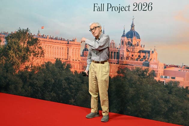 Woody Allen Announces Filming of His Movie in Madrid Director Woody Allen poses at the photocall during the announcement of the filming of his new movie, which will take place in the Spanish capital on October 1, 2026, in Madrid, Spain DIRECTOR HOLLYWOOD MOVIE WOODY ALLEN FILMING José Madrid Madrid, Spain  Copyright: xJosÃ xOlivax 7812497