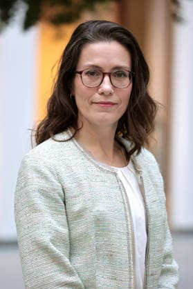 Prof. Dr. Isabelle Borucki, political scientist at Philipps University of Marburg, consultant for the study commissioned by R V Versicherung, press conference on the presentation of the study *The Fears of the Germans 2026*, Berlin, October 1, 2026