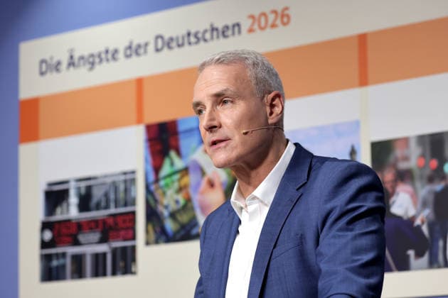 Grischa Brower Rabinowitsch, Director of the study *The Fears of Germans 2026* by R V Versicherung, press conference on the presentation of the study *The Fears of Germans 2026*, Berlin, October 1, 2026