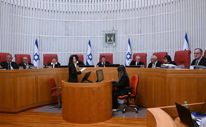 Israel s High Court hears petitions to disqualify the Arab Parties from running in the upcoming general elections on Thursday, October 1, 2026. The High Court will decide whether to appeal the Central Elections Committee s decision to ban all Arab Parties from running in the Israeli election.  JER2026100114 DEBBIExHILL