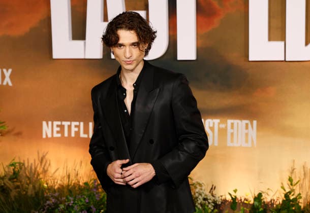 Costa D Angelo arrives on the red carpet at the Netflix East Of Eden New York premiere at The Plaza Hotel on Wednesday, September 30, 2026 in New York City.  NYP20260930428 JOHNxANGELILLO