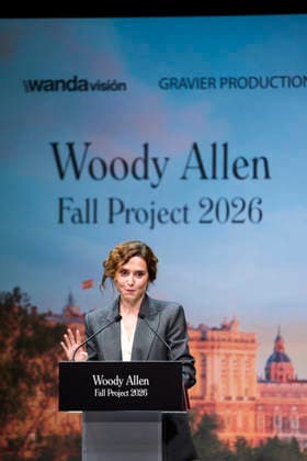 Presentation the Filming of Woody Allen™s new film in Madrid presentation Isabel Diaz Ayuso, President of Madrid attends Presentation the Filming of Woody Allen™s new film in Madrid presentation at Teatros del Canal on October 1, 2026 in Madrid, Spain Photo by IMAGO MPG Madrid Teatros del Canal Madrid Spain  Copyright: xMPGx
