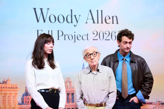 October 1, 2026, Madrid, Madrid, Spain: Woody Allen, Alexi Wasser, Peter Vives attends Presentation the Filming of Woody AllenÃ¢â‚¬â ¢s new film in Madrid presentation at Teatros del Canal on October 1, 2026 in Madrid, Spain Madrid Spain - ZUMAg15_ 20261001_zaf_g15_024 Copyright: xJackxAbuinx