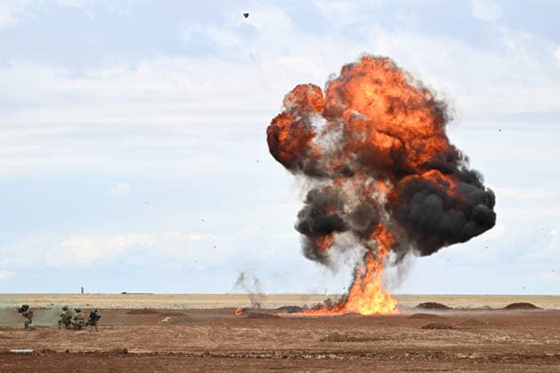 TEKNOFEST Southeast in Turkiye s Sanliurfa SANLIURFA, TURKIYE - OCTOBER 1: Turkish Special Forces Command performs during TEKNOFEST Southeast, the world’s largest aviation, space, and technology festival, on the second day of its 15th edition at Sanliurfa GAP Airport in Sanliurfa, Turkiye, on October 1, 2026. Ozkan Bilgin Anadolu Sanliurfa Turkey. Editorial use only. Please get in touch for any other usage.  Copyright: x2026xAnadoluxOzkanxBilginx
