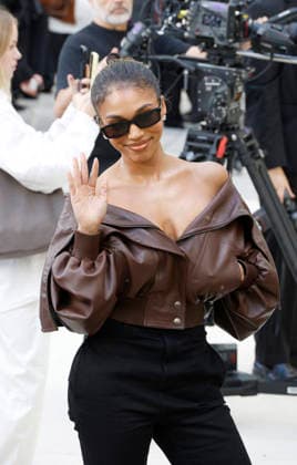 Lori Harvey arrives at the Balenciaga Spring Summer 2027 Women’s Ready-to-Wear fashion show during Paris Fashion Week (PFW) at the Tennis Club de Paris, France, on October 1, 2026. Christophe Aubert, Bestimage. Arrivals at the Balenciaga fashion show as part of Paris RTW Spring Summer 2027 Fashion Week, held at the Tennis Club de Paris on October 1, 2026, in Paris, France. Paris, France  Copyright: xChristophexAubertx xBestimagexChristophexAubertx xBestimagex