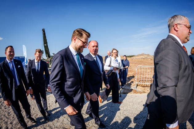 Ceremony to mark the start of construction of the Leopard 2A8 tank assembly and repair plant, October 1, 2026, Kaunas, Kaunas, Lithuania  Copyright: xErikasxOvcarenkox