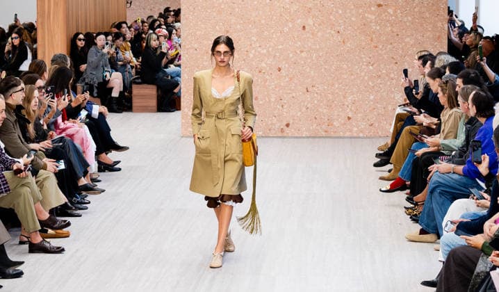 RECORD DATE NOT STATED Paris Fashion Week: CHLOÉ Women s Spring Summer 2027 Collection, October 1, 2026, photographed by Sylvie Lefort, MAXPPP 01 10 2026 @Sylvie Lefort Photography MAXPPP 10 01 26 Models showcase designs from the CHLOE Women’s Spring Summer 2027 collection during Paris Fashion Week in Paris, France, October 1, 2026. The women’s collections were presented from September 28 to October 6, 26  Copyright: xmaxpppxsylviexlefortxphotographyx LFR202610019505 LFR202610019505