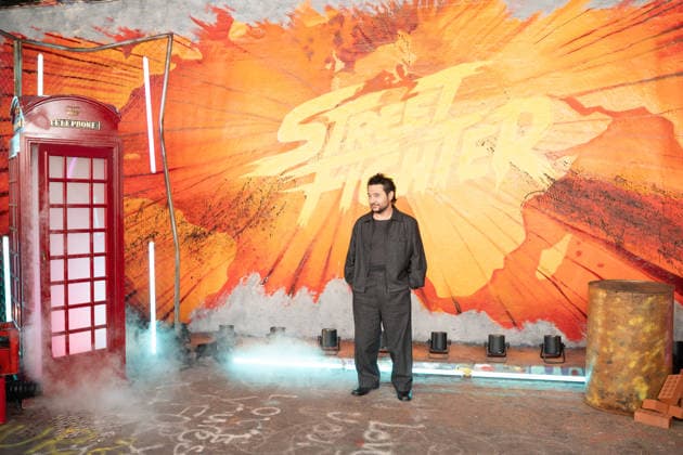 IPA89188052 - London: Promotional photos for the movie Street Fighter on Leake Street. Pictured: Kitao Sakurai  Copyright: xCristinaxMasseix xCristinaxMasseix IPA89188052