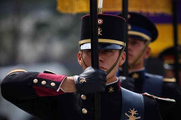 October 1, 2026: TO-45307- Ciudad de M& xe9;xico. 2026-10 -1. 205th anniversary of the creation of the Ministry of War and Navy in the Plaza de la Lealtad of the Ministry of National Defense of Mexico City. Alejandro God& xcd;nez Clasos.com.mx  - ZUMAcs4_ 20261001_faa_cs4_182 Copyright: xAlejandroxGod& Xed;Nezx
