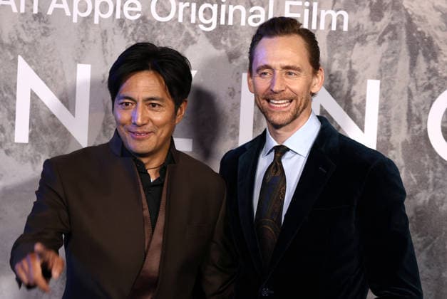 Tenzing Gala Screening in London, England. Genden Phuntsok and Tom Hiddleston attend the Tenzing Gala Screening at Curzon Mayfair in London, England on October 01, 2026. London Curzon Mayfair UK Copyright: xFredxDuvalx