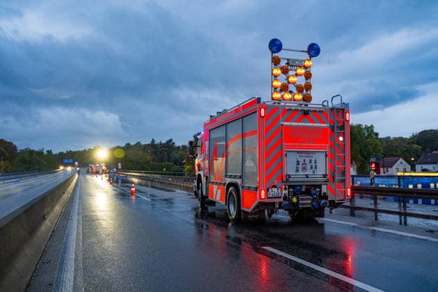 Traffic Accident on a Flooded Roadway; One Person Rescued from Ve