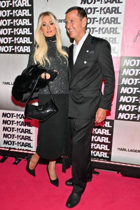 PFW From Paris With Love x Karl Lagerfeld Party Paris Hilton, Pier Paolo Righi attending the From Paris With Love x Karl Lagerfeld party during Paris Fashion Week, in Paris, France on 1 October 2026. Photo by Julien Reynaud APS-Medias ABACAPRESS.COM Paris France  Copyright: xReynaudxJulien APS-Medias ABACAx