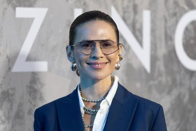 October 1, 2026, London, United Kingdom: Hayley Atwell attends the London Gala Screening of TENZING at Curzon Mayfair, London.Cast and Guests attend the red carpet for the London Gala Screening of TENZING at Curzon Mayfair London United Kingdom  - ZUMAs197 20261001_aaa_s197_289 Copyright: xPhilxLewisx