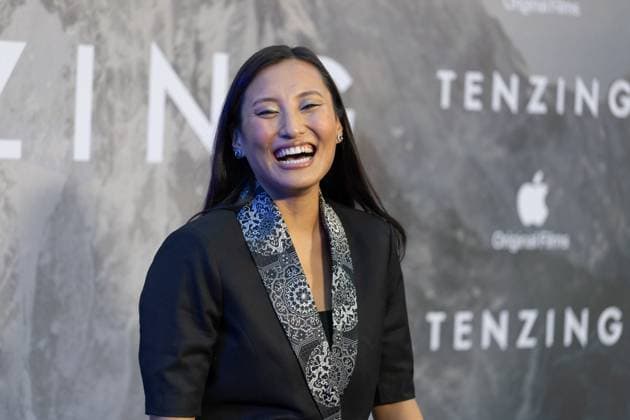October 1, 2026, London, United Kingdom: Thinley Lhamo attends the London Gala Screening of TENZING at Curzon Mayfair, London.Cast and Guests attend the red carpet for the London Gala Screening of TENZING at Curzon Mayfair London United Kingdom  - ZUMAs197 20261001_aaa_s197_343 Copyright: xPhilxLewisx