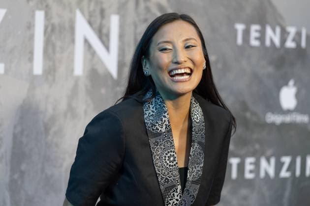 October 1, 2026, London, United Kingdom: Thinley Lhamo attends the London Gala Screening of TENZING at Curzon Mayfair, London.Cast and Guests attend the red carpet for the London Gala Screening of TENZING at Curzon Mayfair London United Kingdom  - ZUMAs197 20261001_aaa_s197_334 Copyright: xPhilxLewisx