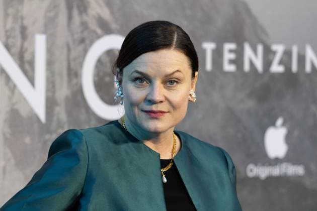 October 1, 2026, London, United Kingdom: Rebekka Karijord attends the London Gala Screening of TENZING at Curzon Mayfair, London.Cast and Guests attend the red carpet for the London Gala Screening of TENZING at Curzon Mayfair London United Kingdom  - ZUMAs197 20261001_aaa_s197_326 Copyright: xPhilxLewisx