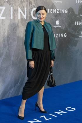 October 1, 2026, London, United Kingdom: Rebekka Karijord attends the London Gala Screening of TENZING at Curzon Mayfair, London.Cast and Guests attend the red carpet for the London Gala Screening of TENZING at Curzon Mayfair London United Kingdom  - ZUMAs197 20261001_aaa_s197_311 Copyright: xPhilxLewisx