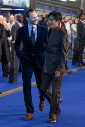 October 1, 2026, London, United Kingdom: Tom Hiddleston and Genden Phuntsok attend the London Gala Screening of TENZING at Curzon Mayfair, London.Cast and Guests attend the red carpet for the London Gala Screening of TENZING at Curzon Mayfair London United Kingdom  - ZUMAs197 20261001_aaa_s197_315 Copyright: xPhilxLewisx