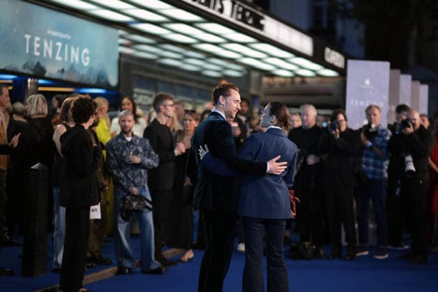 Tenzing film premiere, London, UK, on 1st October 2026 Hayley Atwell and Tom Hiddleston at Tenzing film premiere, London, UK, on 1st October 2026, Credit:James Shaw Avalon UNITED KINGDOM, LONDON, London  Copyright: xJamesxShawx xAvalonx 1139895225