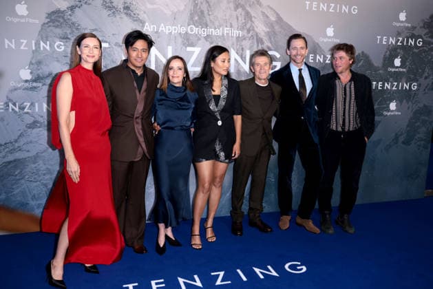 Tenzing film premiere, London, UK, on 1st October 2026 Caitriona Balfe, Jennifer Peedom, Willem Dafoe, Tom Hiddleston and Johnny Flynn at Tenzing film premiere, London, UK, on 1st October 2026, Credit:James Shaw Avalon UNITED KINGDOM, LONDON, London  Copyright: xJamesxShawx xAvalonx 1139895305