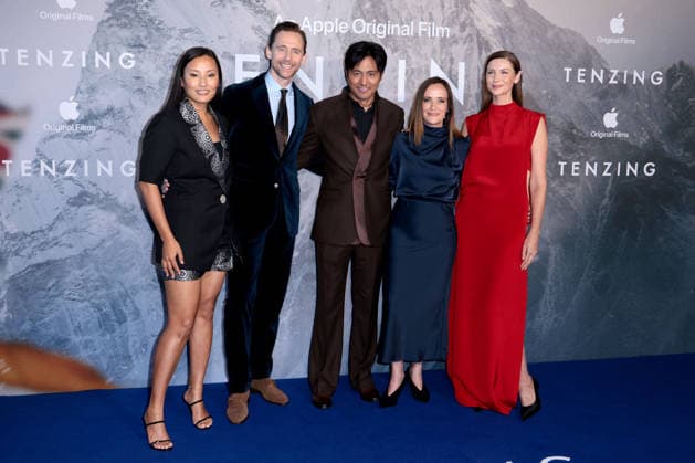 Tenzing film premiere, London, UK, on 1st October 2026 Tom Hiddleston, Genden Phuntsok, Jennifer Peedom and Caitriona Balfe at Tenzing film premiere, London, UK, on 1st October 2026, Credit:James Shaw Avalon UNITED KINGDOM, LONDON, London  Copyright: xJamesxShawx xAvalonx 1139895376