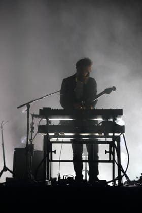Zac Rae of the band Death Cab for Cutie at a concert at the Columbiahalle in Berlin, October 1, 2026 Death Cab for Cutie Concert Berlin