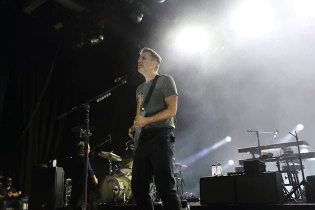 Ben Gibbard of the band Death Cab for Cutie at a concert at the Columbiahalle in Berlin, October 1, 2026 Death Cab for Cutie Concert Berlin