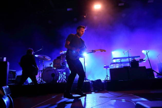 Ben Gibbard of the band Death Cab for Cutie at a concert at the Columbiahalle in Berlin, October 1, 2026 Death Cab for Cutie Concert Berlin
