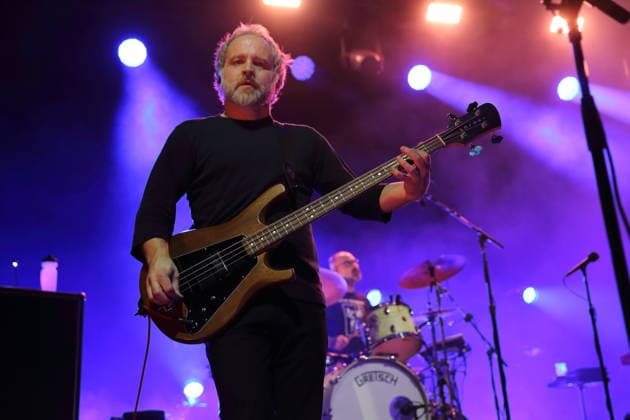 Nick Harmer of the band Death Cab for Cutie at a concert at the Columbiahalle in Berlin, October 1, 2026 Death Cab for Cutie Concert Berlin