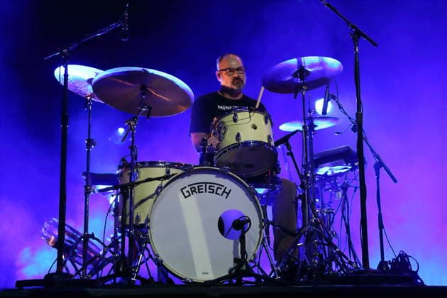 Jason McGerr of the band Death Cab for Cutie at a concert at the Columbiahalle in Berlin, October 1, 2026 Death Cab for Cutie Concert Berlin