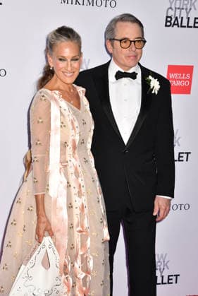 NEW YORK, NY- OCTOBER 1: Matthew Broderick and Sarah Jessica Parker at the New York City Ballet 2026 Fall Gala at the David H. Koch Theater at Lincoln Center Plaza on October 1, 2026 in New York City. Credit: AdMedia New York City USA  - ZUMAa123 20261001_zaa_a123_088 Copyright: xJohnxFyckex