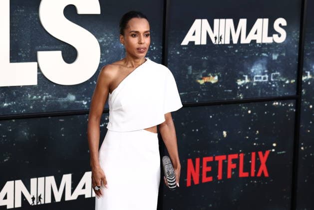 World Premiere Of Netflix s Animals Kerry Washington at the World Premiere Of Netflix s Animals held at Westwood Village Theater on October 1, 2026 in Westwood, Los Angeles, California, United States. Westwood California United States Copyright: xXavierxCollin ImagexPressxAgencyx